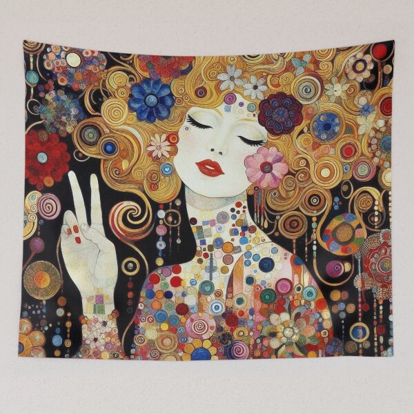 Item preview, Vintage Hippy Art designed and sold by TheDarkWardrobe.