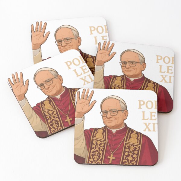 Item preview, Pope Leo XIV designed and sold by Hoops and Movie Sticks.