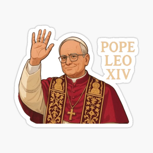 Item preview, Pope Leo XIV designed and sold by Hoops and Movie Sticks.