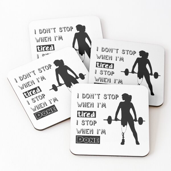 Item preview, I Stop When I'm Done designed and sold by Ms-Bees-Tees.