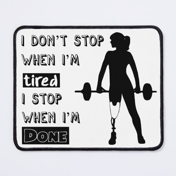 Item preview, I Stop When I'm Done designed and sold by Ms-Bees-Tees.