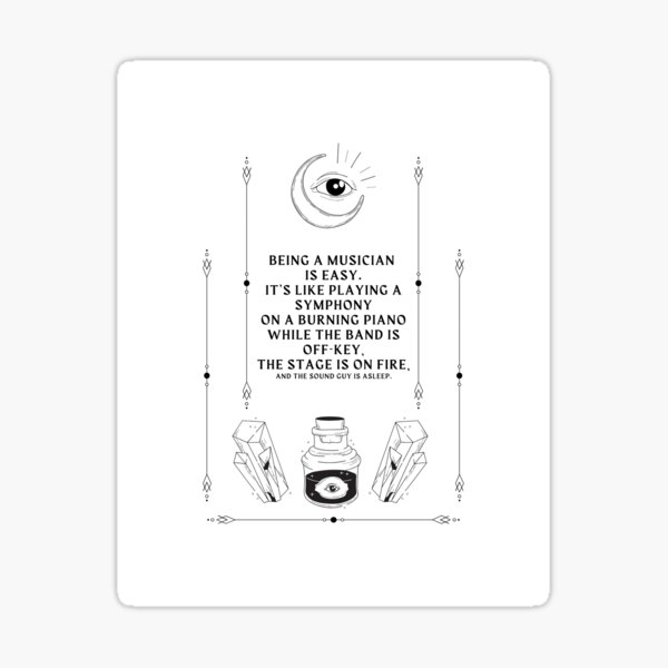 Item preview, BEING A MUSICIAN IS EASY designed and sold by preecha110.