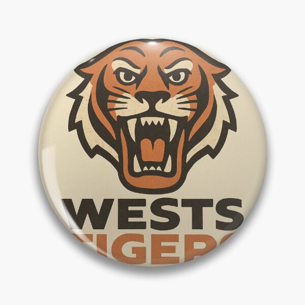 Item preview, Retro Wests Tigers NRL Logo designed and sold by takethe2.