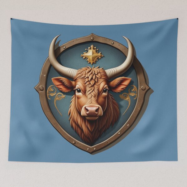 Item preview, YAK SHIELD (#5988AA) designed and sold by Marlon Oseguera.