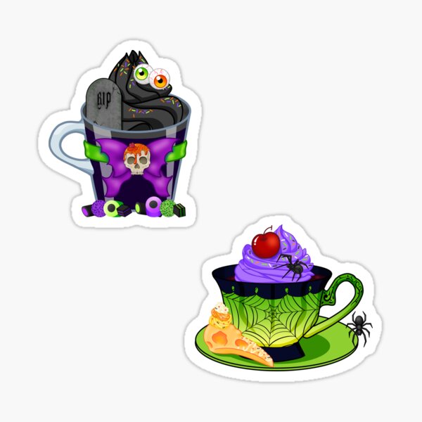 Item preview, Halloween Hot Drinks designed and sold by Miss Lunaria.