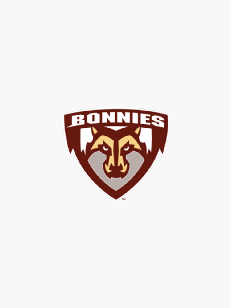 "St. Bonaventure" Sticker for Sale by natalie81400 Redbubble