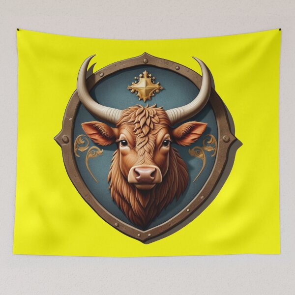 Item preview, YAK SHIELD (#FFFF00) designed and sold by Marlon Oseguera.