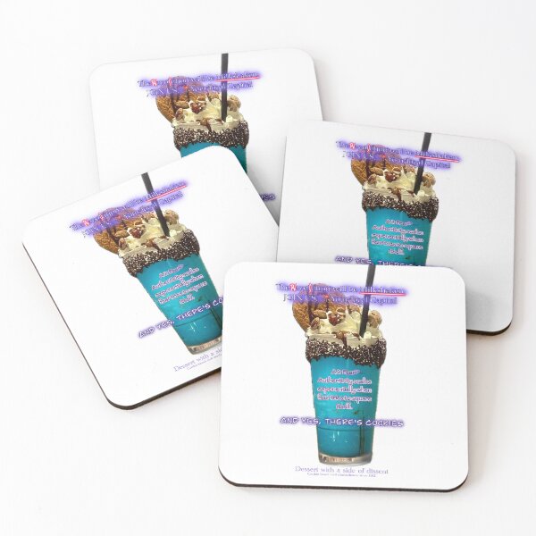 Item preview, Cookie Monster Milkshake – Sweet Protest Edition - Handsoff 2025 designed and sold by aadventures.