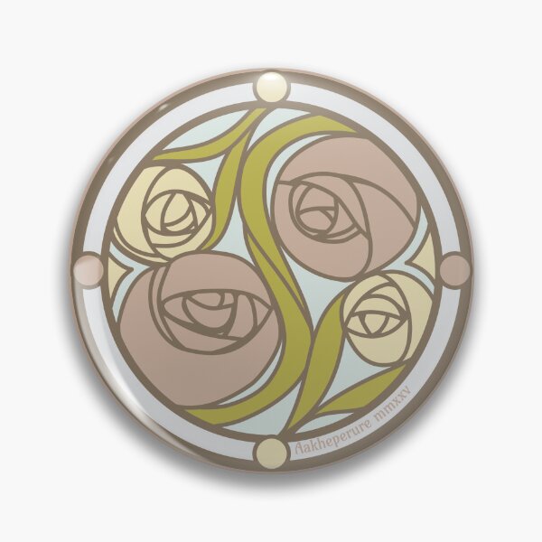 Item preview, Soft Springtime Art Nouveau Roses designed and sold by Aakheperure.