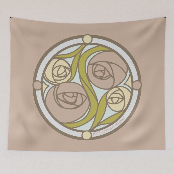 Item preview, Soft Springtime Art Nouveau Roses designed and sold by Aakheperure.