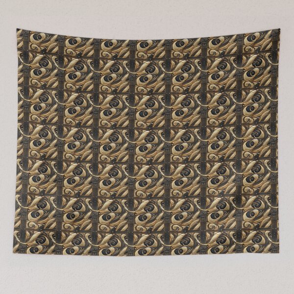 Item preview, Golden Monogram on Noble Leather designed and sold by MidArtForge.