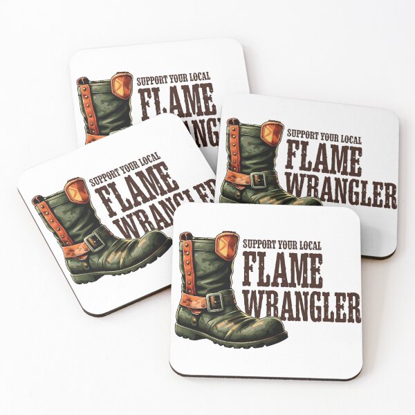 Item preview, Support Your Local Flame Wrangler | Stickers, Wildland Firefighter, Firefighter Stickers, Firefighter Decals, Firefighter Gifts, Outdoor Lover Stickers designed and sold by FirelineMomma.