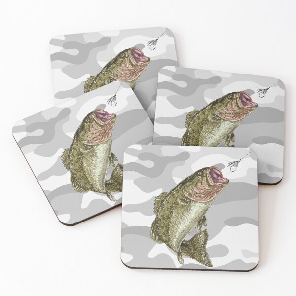 Item preview, Fish on bass 1 designed and sold by N2THEBLUE.