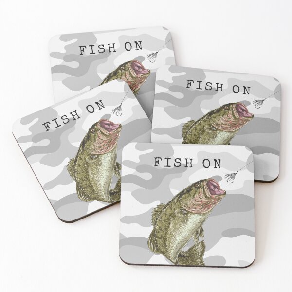Item preview, Fish on bass 1.5 designed and sold by N2THEBLUE.
