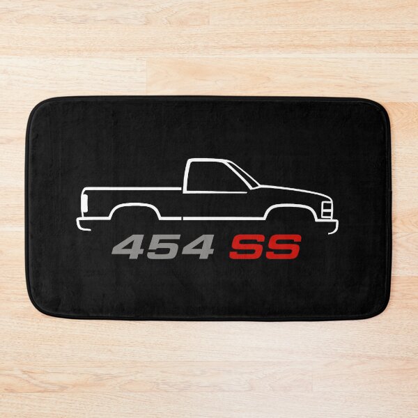 Item preview, Minimalist 1990 Chevrolet 454 SS Pickup Truck Silhouette Art designed and sold by TheArtOfCar.