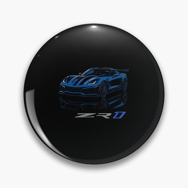 Item preview, C7 Corvette ZR1 in Deep Blue with Aggressive Track Stance designed and sold by TheArtOfCar.