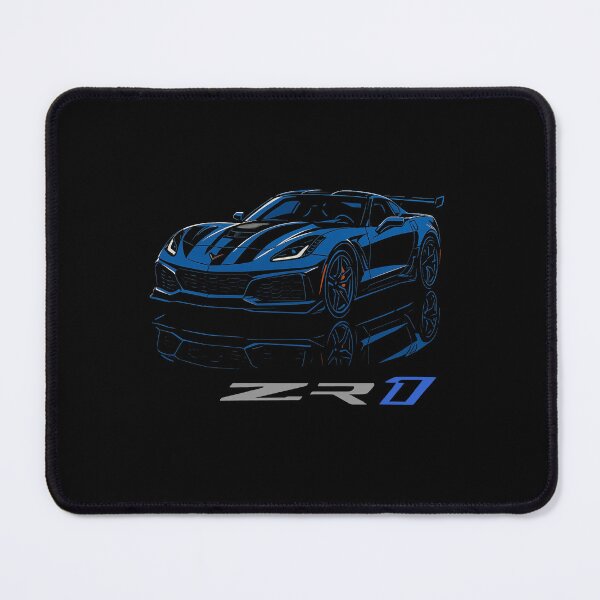 Item preview, C7 Corvette ZR1 in Deep Blue with Aggressive Track Stance designed and sold by TheArtOfCar.
