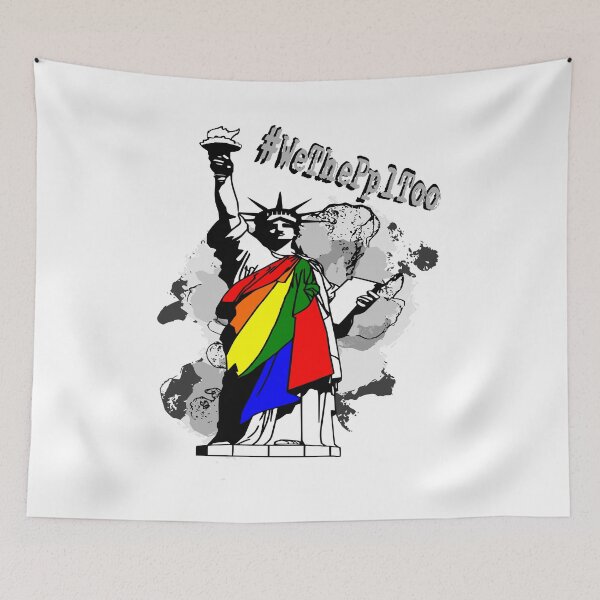 Item preview, #WeThePeopleToo - LGBTQ+ Representation designed and sold by Ms-Bees-Tees.