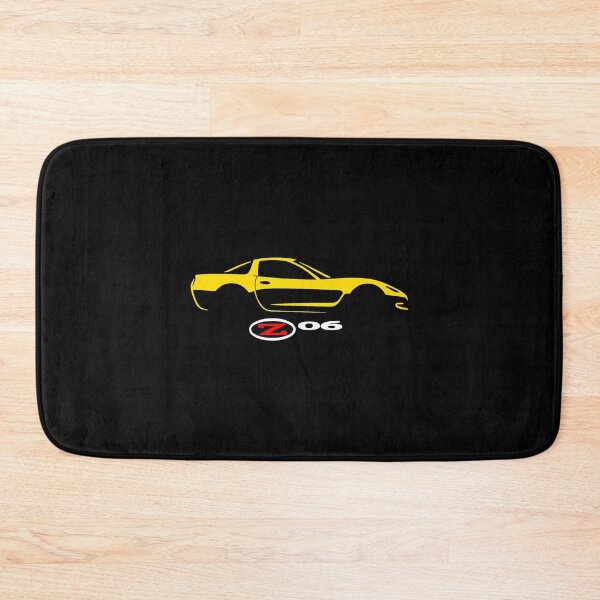 Item preview, C5 Corvette Z06 Millennium Yellow Minimalist Tribute designed and sold by TheArtOfCar.