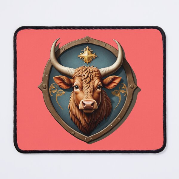 Item preview, YAK SHIELD (#FF6666) designed and sold by Marlon Oseguera.