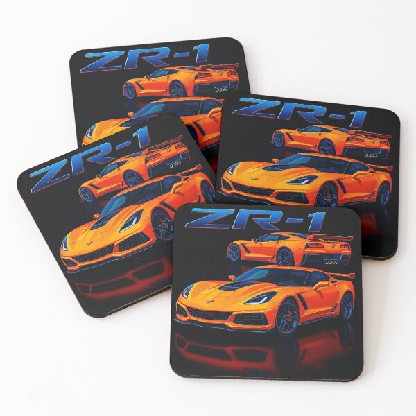 Item preview, C7 Corvette ZR1 in Sebring Orange with Dual View Composition designed and sold by TheArtOfCar.
