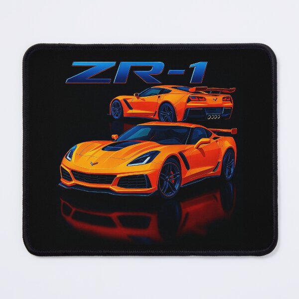 Item preview, C7 Corvette ZR1 in Sebring Orange with Dual View Composition designed and sold by TheArtOfCar.