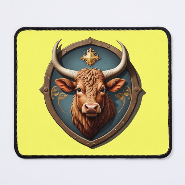 Item preview, YAK SHIELD (#FFFF66) designed and sold by Marlon Oseguera.