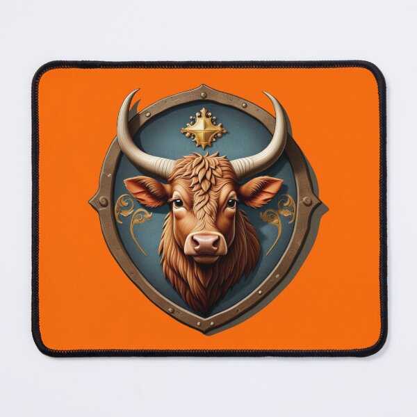 Item preview, YAK SHIELD (#FF6600) designed and sold by Marlon Oseguera.