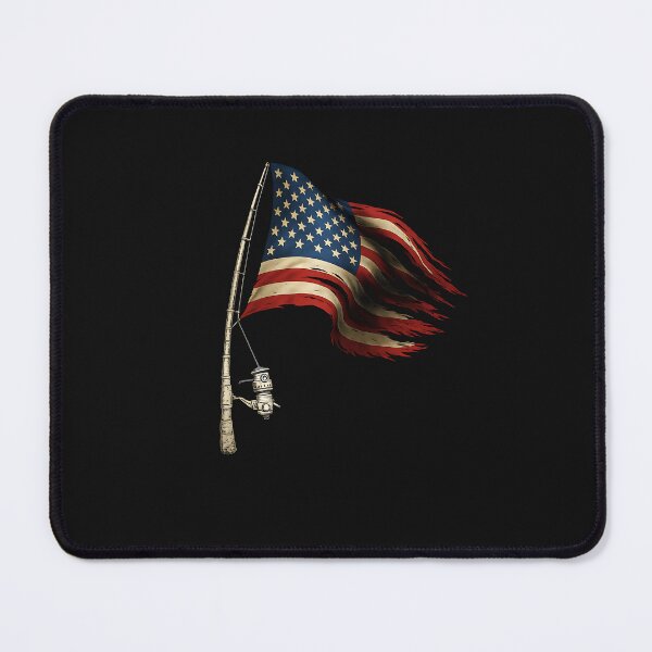 Item preview, Fishing American Flag Fisherman Patriotic day 4th of July designed and sold by TalalosART.