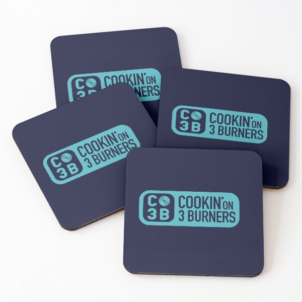Item preview, Cookin' On 3 Burners Horizontal Reversed logo designed and sold by SoulMessinRecords.