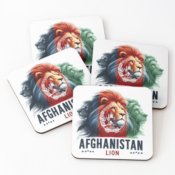 Item preview, Afghanistan Flag Lion designed and sold by HaydenMillepied.