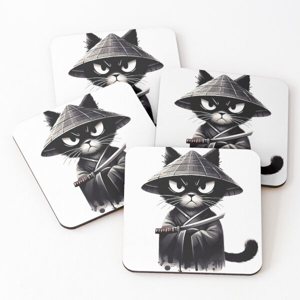 Artikelvorschau, Samurai-Katze entworfen und verkauft von HaydenMillepied.