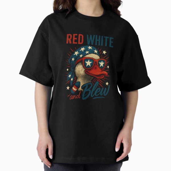 Item preview, Red White and Blew Funny Duck USA 4th July For Boys Kids Men designed and sold by MOHITSALVI.