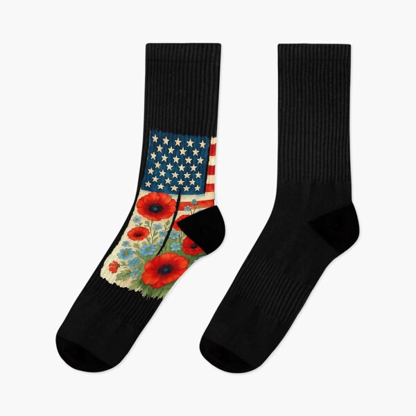 Item preview, Retro Floral American Flag Women 4th Of July Patriotic designed and sold by MOHITSALVI.
