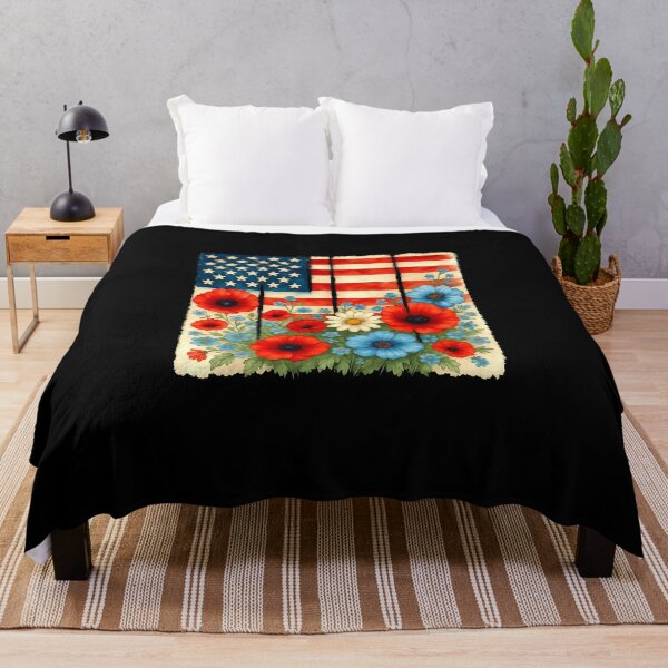 Item preview, Retro Floral American Flag Women 4th Of July Patriotic designed and sold by MOHITSALVI.