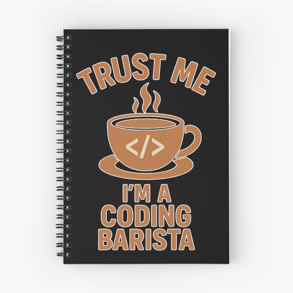 Item preview, Trust Me I’m a Coding Barista – Funny Coffee Lover Programmer Design designed and sold by duke818.