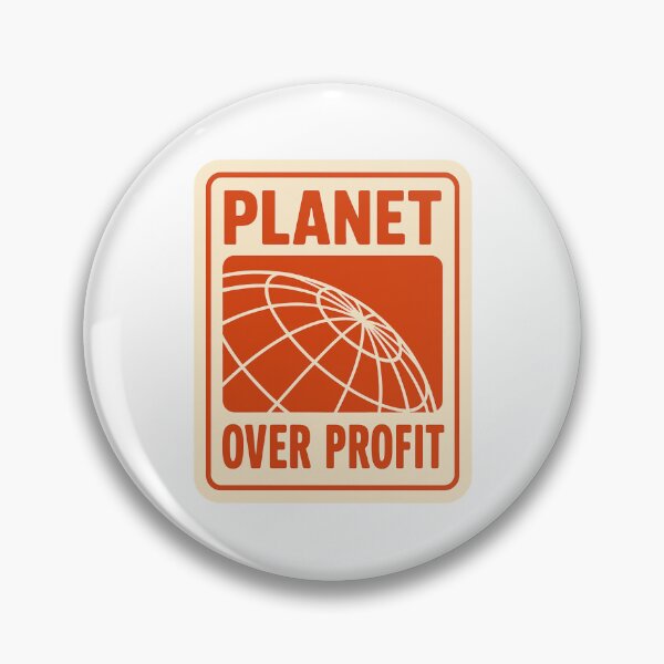 Item preview, Planet Over Profit  designed and sold by CharmStudio.