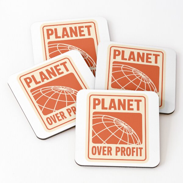 Item preview, El planeta por encima de las ganancias designed and sold by CharmStudio.