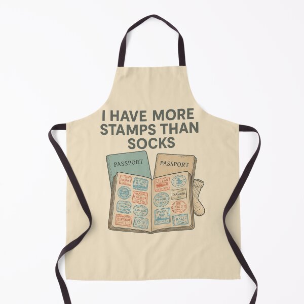Item preview, I Have More Stamps Than Socks – Passport Humor Travel designed and sold by denis90ch.