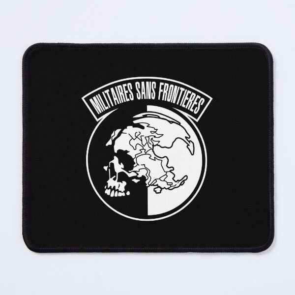 Item preview, MGS - Metal Gear Solid - Militaires Sans Frontieres - Monochrome designed and sold by Vincent Strauss.