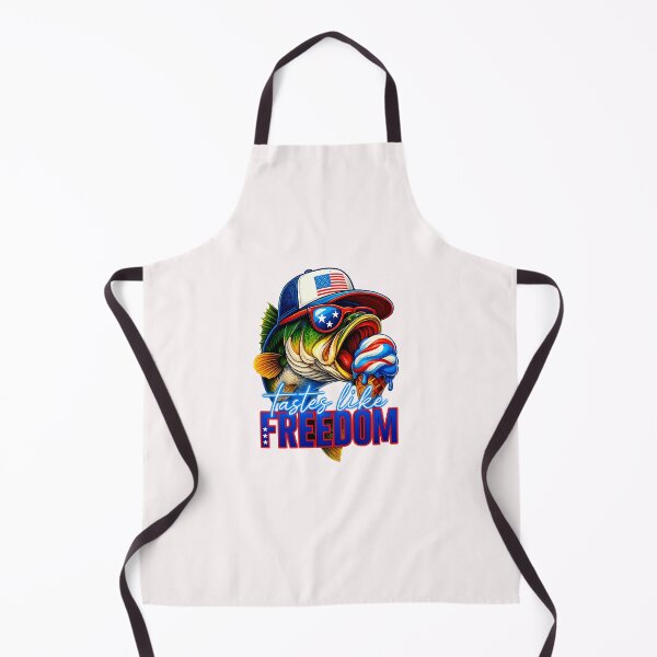 Item preview, Tastes Like Freedom Bass Fishing 4th of July For Boys Kids designed and sold by MOHITSALVI.