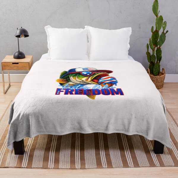 Item preview, Tastes Like Freedom Bass Fishing 4th of July For Boys Kids designed and sold by MOHITSALVI.