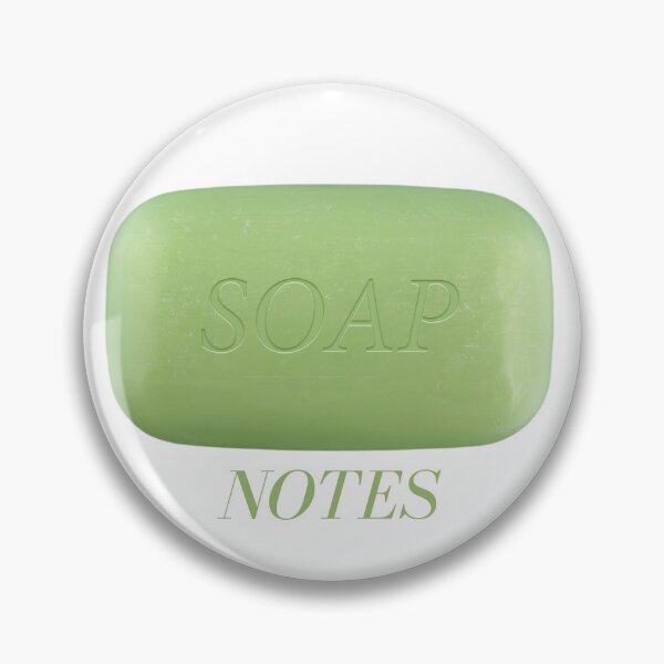 Item preview, SOAP NOTES designed and sold by the-aid-station.