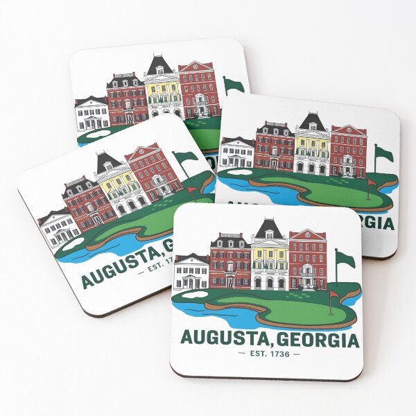 Item preview,  Augusta Georgia Skyline | Est. 1736 | Southern Charm Sticker designed and sold by Stilll Waters Studio.