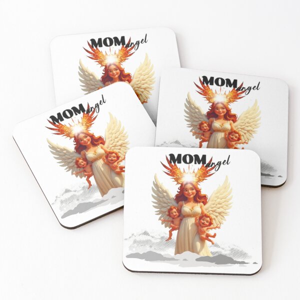 Item preview, Spiritual Mom Angel with baby angels designed and sold by DivineHaven.