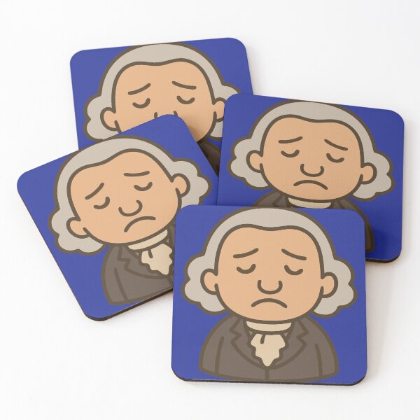 Item preview, Sad George Washington designed and sold by Melnick's Designs.