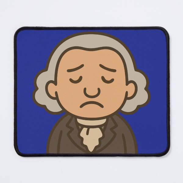 Item preview, Sad George Washington designed and sold by Melnick's Designs.