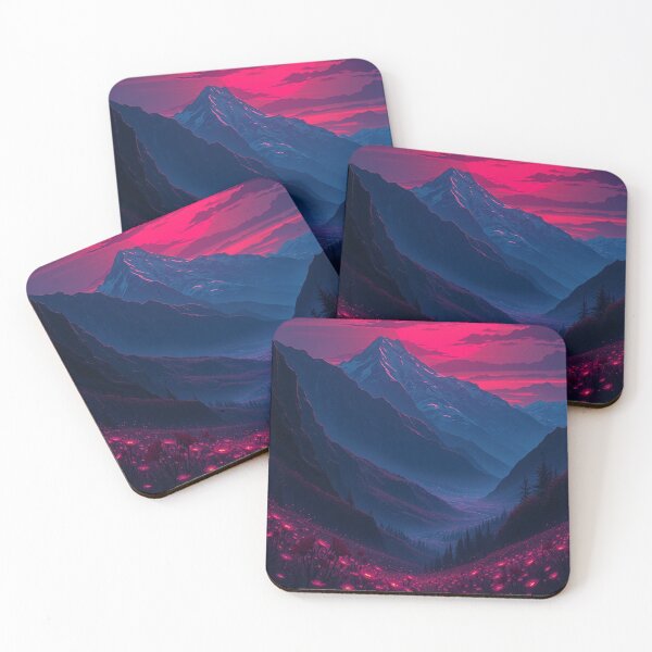 Item preview, Sunset AI Artwork | Futuristic Landscape  designed and sold by typoinspired.
