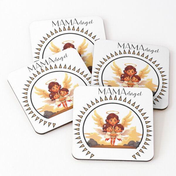 Item preview, Spiritual Mama Archangel with baby angels designed and sold by DivineHaven.
