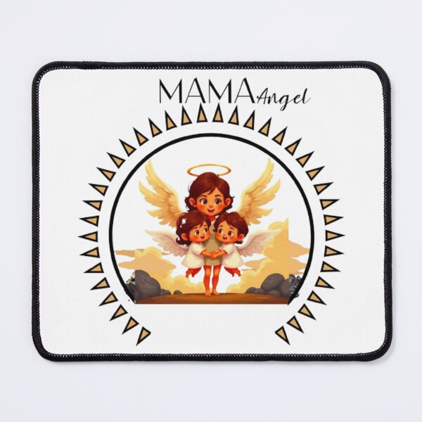 Item preview, Spiritual Mama Archangel with baby angels designed and sold by DivineHaven.